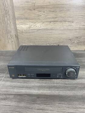 Sharp Vc-h974u Vcr 4 Head - Heads Cleaned No Remote For Parts Or Repair