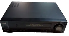 Vc-h975u Sharp Vhs Vcr No Remote