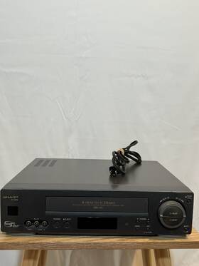Sharp Vc-h976 Vhs Vcr Hi-fi Stereo 4 Head No Remote Works Great