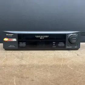 Vc-h983 Sharp 4 Head Hi-fi Stereo Vcr Video Cassette Recorder - No Remote