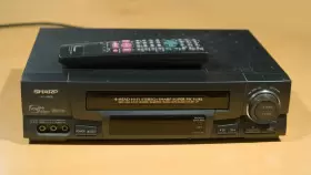 Vc-h986u Sharp Tested Working Vc-h986 Hi-fi Vcr Vhs Player Recorder 4-head With Remote