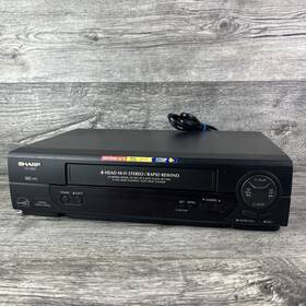 Sharp Vc-h992 4 Head Vcr Hi-fi Stereo Omnivision Vhs Player - For Parts Only
