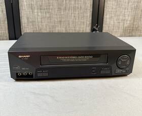 Sharp Vc-h993 4-head Hi-fi Stereo Vcr Vhs Player Recorder - Working No Remote