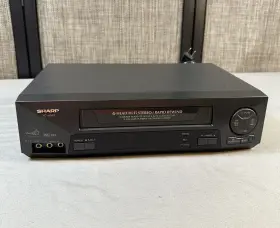 Vc-h993 Sharp 4-head Hi-fi Stereo Vcr Vhs Player Recorder - Working No Remote