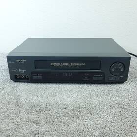 Sharp Vc-h995 Vcr Vintage Video Casssette Recorder Vhs Tape Player Tested Works