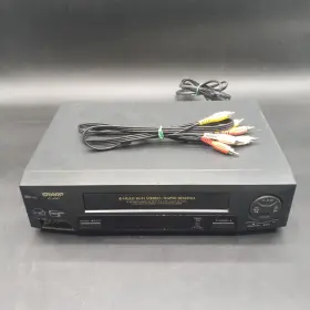 Vc-h995u Sharp Vcr Vhs Hifi Stereo 4-head - Tested And Working