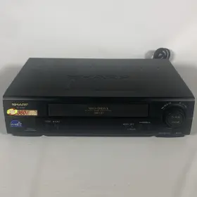 Vc-a382u Sharp Vc-s282u Vcr 4-head Mid-drive Vhs Tape Recorder No Remote Tested