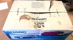 Sharp Vc-ta550 Model Vcr 4 Head Vhs Cassette Recorder