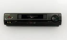 Vc543u Sharp 4-head Mid-drive 19 Micron Exact Track Heads/a.i. Picture Vcr