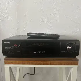 Vcr-h946 Sharp Vcrplus With Remote Works Good Condition Plugs In And