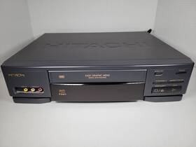 Sharp Vt-f391a Hitachi Vcr Vhs Player Casette No Remote Clean Tested And Working