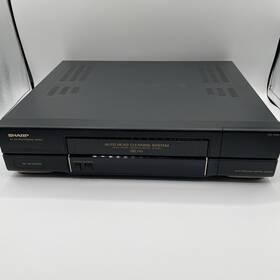 Sharp Xa-400 Professional Series Vcr Vhs Player With Auto Head Cleaning Untested