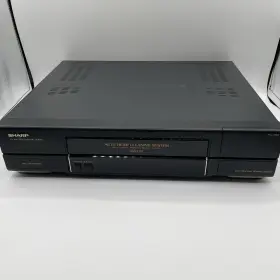 Xa-400 Sharp Professional Series Vcr Vhs Player With Auto Head Cleaning Untested
