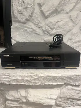 Xa-405 Sharp Video Cassette Recorder Vcr Model No. Tested And Working