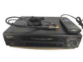 Sharp Xa-510 Vcr Professional Series 4 Head Auto Tracking Audio Video Editing