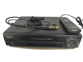 Xa-510 Sharp Vcr Professional Series 4 Head Auto Tracking Audio Video Editing