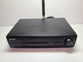 Sharp Xa-605 Xa-705 Professional Series Vcr Vhs Tape Player Works Fast Shipping