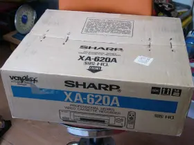 Xa-620a Sharp New Rarefind Vcr Hi Fi Mts Stereo Professional Series Vhs Player