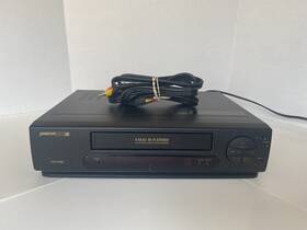 Signature 2000 20203 Vcr Vhs Player Recorder 4-head Hi-fi Stereo Jsj Works