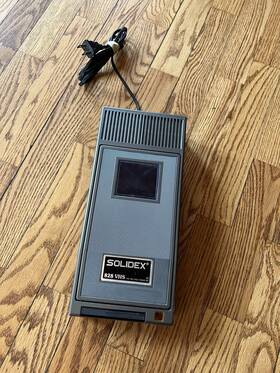 Solidex 828 177725 Solidex- Vhs Rewinder- Ac 110v 5w 50/60hz- Tested- Working