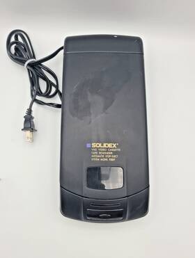 Solidex 958xt Vhs Video Cassette Tape Rewinder System Model 958 Xt