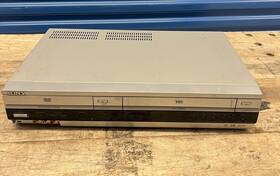 Somy Dx-702 Sony Slv-d360p Dvd / Vhs Player Tested Works No Remote Vintage