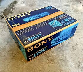 Sony 901780685028 Brand-new Slv-ed313 Vcr Sealed In Box Vintage And Rare