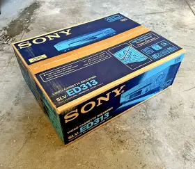 Slv-ed313 Sony 901780685028 Brand-new Vcr Sealed In Box Vintage And Rare