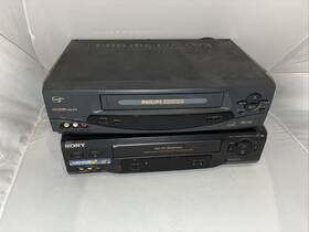 Sony And Philips Vra631at22-sony Video Cassette Recorder