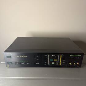 Sony Avh-555es Vintage Hi-fi 20w Audio Video Selector No Remote Control Japan