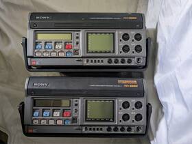 Sony Dvw-250 Lot Of 2 Digital Betacam Portable Broadcast Professional Vtrs