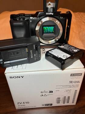 Sony Ev-e10 Digital Camera 2 Lens Included