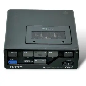 Ev-p10u Sony Video8 8mm Video Cassette Player Working With Battery Ac Adapter