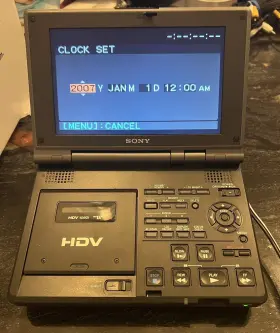 Gv-hd700e Sony High-end Minidv / Hdv Recorder H Ndler