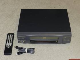 Sony Hr-j400 Jvc Vcr Video Cassette Recorder Hr-j400u 4-head With Remote Tested Works