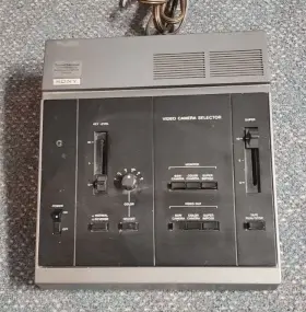 Hvs-2000 Sony Betamax Video Camera Selector Vintage Type Inch K Connector