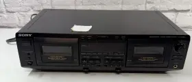 Tc-we825s Sony Mcb200 Dual Cassette Deck Recorder Tested