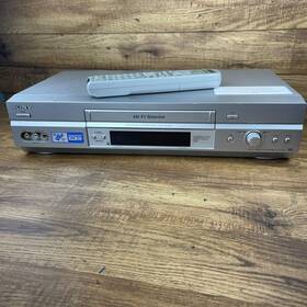 Sony N-750 Slv Hifi Vhs Vcr Cassette Recorder Player With Remote Tested Working