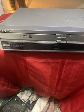 Sony Rdr-vx500 Tested Vhs Dubbing To Dvd Recorder Combo Vcr Player Remote