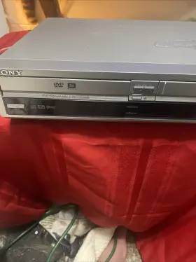 Rdr-vx500 Sony Tested Vhs Dubbing To Dvd Recorder Combo Vcr Player Remote