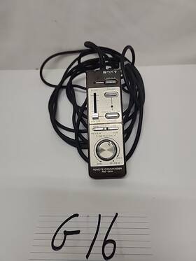 Sony Rm-58w Vtg Betamax Remote Commander Corded Vcr Control