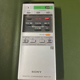 Sony Rmt-211 Betamax Video Casette Recorder Remote Control