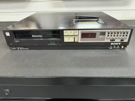Rmt-314 Sony Sl-2406 Rare Betamax Player Vcr With Remote Control