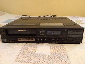 Sony Sl-hf650 Super Beta Player Hi-fi Comes On Parts Or Repair Made In Japan