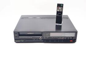 Sony Sl-hf660 Vintage Betamax Video Cassette Recorder With Remote 120v/220v Read
