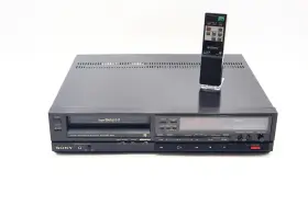 Sl-hf660 Sony Vintage Betamax Video Cassette Recorder With Remote 120v/220v Read