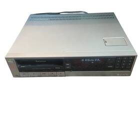 Sony Sl-hfr90 Betamax Vcr And Remote Commander Rmt-319 Silver For Parts Or Repair