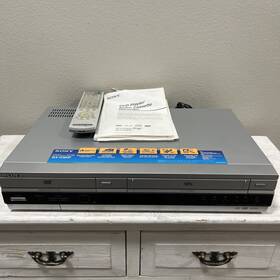Sony Slc-d360p Slv-d360p Dvd Vhs Combo Player And Recorder Vcr With Remote