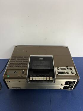 Sony Slo-266 Vintage Betamax Video Cassette Recorder Powers On Untested