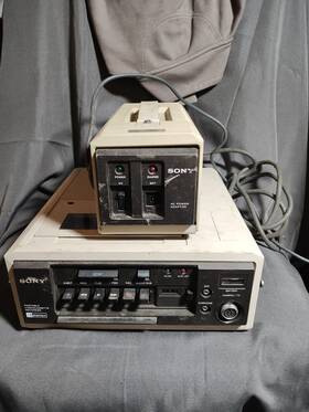 Sony Slo-340 Vintage Betamax Vcr- New In Open Box